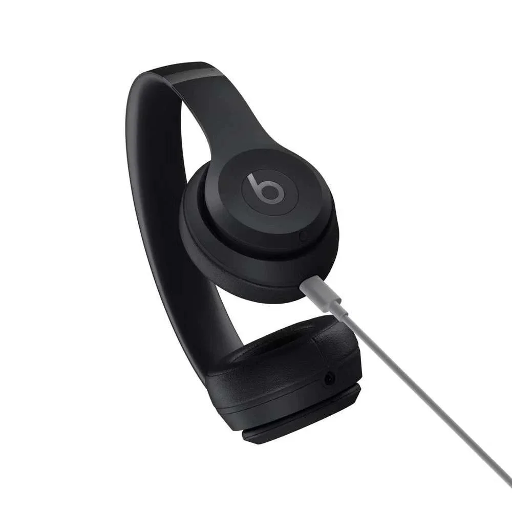 Beats Solo 4 On-Ear Wireless Headphones Matte Black MUW23LL/A Bluetooth New Open